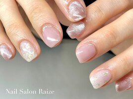 春ネイル/ニュアンスネイル