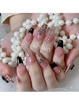 クイーンズビューティーサロン 新宿本店(Queen's beauty salon)/チップ長さ出し10本やり放題