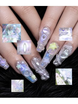 プリンセス(Princess)の写真/【梅田中崎町/ゴテゴテ系★激かわ★ネイルサロン】持ち込みネイルであなた1番のお気に入りネイルを叶える◇