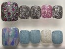 フット 定額アート 4500円