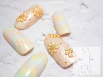 オトナネイル(otona nail)/マカロンフラワーネイル