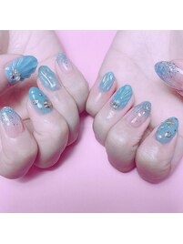 mermaid  nail