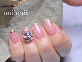 ユニネイル(uninail)/【マオジェル】マオラメフレンチ