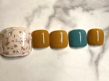 ネージュ バイ リアンジュ 辻堂(Neige by Reange)/フット　韓国ネイル　囲みネイル