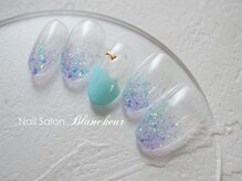 ネイルサロン ブランシュール(Nail Salon Blancheur)/ラメグラ＆アンブレラ