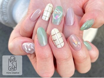 ネイルズガッシュ 大森駅前店(NAILs GUSH)/フィルイン/持ち込み/ニュアンス