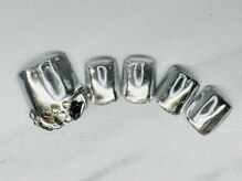 ミクス バイ キングジム(Mxx by KingGYM)/フット/ミラーネイル￥10000