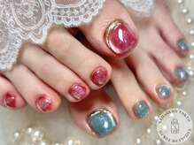 ネイルズガッシュ 川崎店(NAILsGUSH)/フット/マグネット/夏ネイル