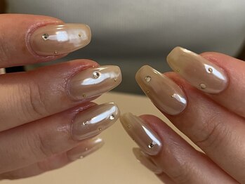 うるうるパールnail design