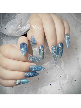 アミネイル 中野(Ami Nail)/ワンホンガーリーネイル