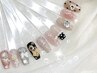 【8月限定】さりげなく可愛い夏トレンドのワンポイントアート♪8860→￥7680