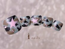 アイネイルズ 町田店(I nails)/カモフラｙ２ｋネイル10480円