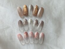 毎月変わる3種定額ネイル☆