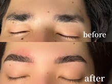 エムズアイブロウ 大和西大寺(M’sアイブロウ)/メンズハリウッドブロウリフト