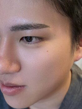 メロウ(mellow)の写真/【新メニュースタート★】メンズアイブロウWAX導入!自分史上最高の垢抜け顔へ♪似合わせデザインをご提案◎