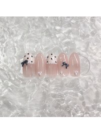 長堀橋限定ワンホンネイル♪