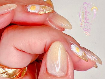 ネイルエルフ(Nail Aelf)/シアーフラワーネイル