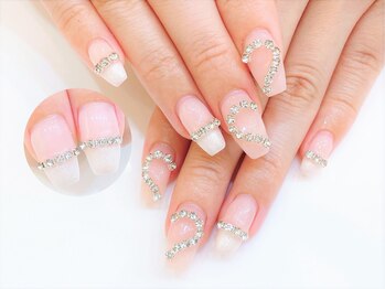 ネイルコレクション ベビーピンク(Baby Pink)/スカルプ放題★ワンホン:ハート