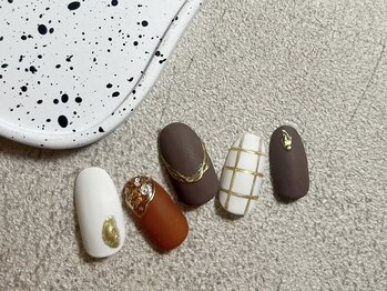 リーチェ ビューティアンドネイルサロン 大名店(Beauty&Nail Salon)/大人カジュアルネイル