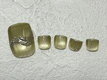 アイ ネイルズ 天神店(I nails)/うるうるグリーンマグ　¥8000