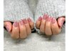 【ハンド】ワンカラーフラッシュネイル