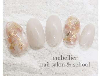 アンベリール ネイルサロンアンドスクール(embellir)/大野限定シンプルデザインコース