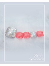 はあとねいる 銀座新富町店/フットネイルＮo.１２１