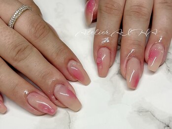 アトリエ アイハ(aiha)/桃ネイル