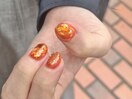 紅葉ネイル