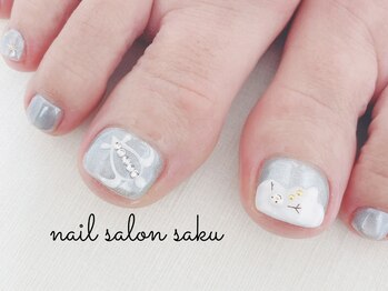 サク(saku)/持ち込み/ハワイ/ホヌ/雪だるま