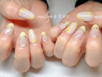 ネイルトップエクル(nail top E CRU)/定額デザイン