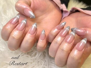 ピンク×ブルーマグフレンチ