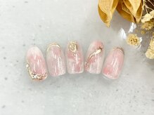 キャンアイドレッシー 足利店(Can I Dressy)/夏・大人可愛い上品ネイル￥6000