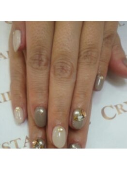 クリスタルネイル ボンベルタ橘店(CRYSTAL NAIL)/ワンカラー