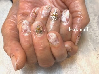 ディアネイル(dear.nail)/大理石ネイル