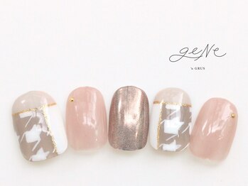 geNe 'n GRUS(ジーン アンド グルス)/9.10月トレンドアート