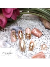 アヤネイルズ アンド アイラッシュ(AYA NAILZ.＆Eyelash)/秋の新作デザイン￥８8００