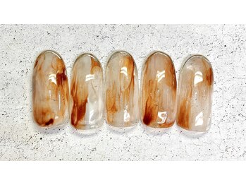 ネイルアンドまつげ リュフェール 五反田(Nail Lufaire)/ニュアンスネイル