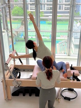 トライム(Trime)の写真/運動不足解消/美姿勢へ導く【パーソナルピラティス初回¥5000】併設整体サロンと併用でしなやかな身体へ☆