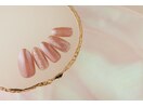 シンプルブラウンネイル