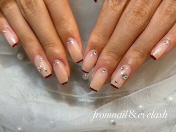 フロムネイルアンドアイラッシュ 神戸三宮(from nail&eyelash)/パラジェル取扱/フィルイン施術