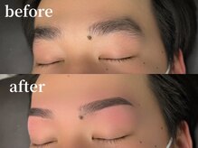 エムズアイブロウ 大和西大寺(M’sアイブロウ)/メンズハリウッドブロウリフト