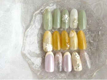 アイラッシュ アンド ネイルスタジオ ゼン(Zen)の写真/【定額¥7300】爪先から最先端のトレンドを♪デザイン豊富のnail studioならではのアートをご提供