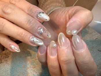 ブローディア ネイル 武蔵小杉店(Brodia nails)の写真/武蔵小杉にNEW OPEN◇周りと差がつく納得の技術で自分史上最高の指先へ!トレンドカラー&パーツ豊富◎