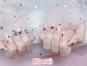 ミオネイル(MiO nail)/バレンタインネイル
