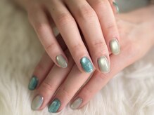 ミリミリネイル(MILI mili nail)/グリーンフラッシュネイル