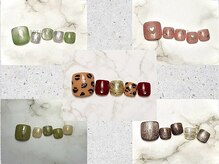 ボタネイル 近鉄布施駅前店(BOTA NAIL)/Botaセレクトデザインフット10月