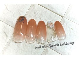 カラーグラ・フラワーネイル