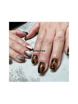 シンプリー 吉祥寺店(Simpliee by Procare nail)/Autumn nail