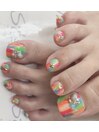 縦グラネイル